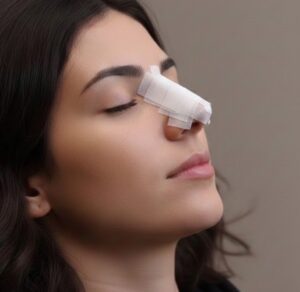 مراحل قدم به قدم چسب زدن بینی بعد عمل