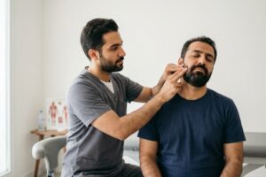 درمان درد فکی مفصلی با فیزیوتراپی